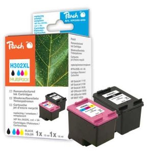 Peach  Spar Pack Druckköpfe kompatibel zu HP Envy 4526 e-All-in-One 7640169582950