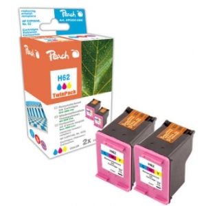 Peach  Doppelpack Druckköpfe color kompatibel zu HP Envy 7640 e-All-in-One 7640169584077