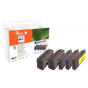 Peach  Spar Pack Plus Tintenpatronen kompatibel zu HP OfficeJet Pro 8715 7640173431183