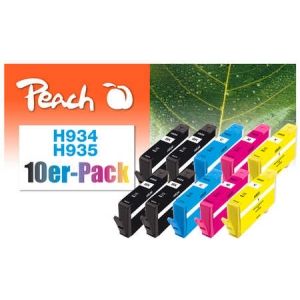 Peach  10er-Pack Tintenpatronen kompatibel zu HP OfficeJet Pro 6830 Series 7640173432364
