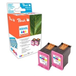 Peach  Doppelpack Druckköpfe color kompatibel zu HP DeskJet Ink Advantage 3700 MFP 7640173431695
