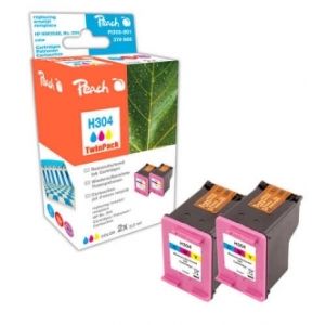 Peach  Doppelpack Druckköpfe color kompatibel zu HP DeskJet 3733 7640173431633